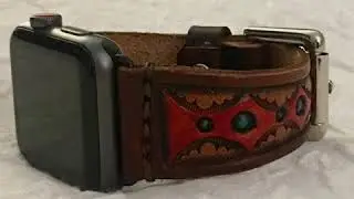 Handmade leather  Apple Watch Band