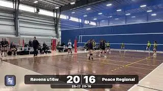 Ravens u16w vs Peace Regional VC