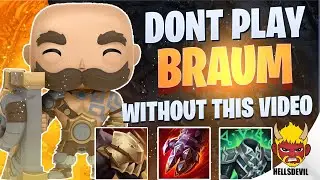 WILD RIFT | DONT PLAY BRAUM WITHOUT THIS VIDEO!  | Braum Gameplay | Guide & Build