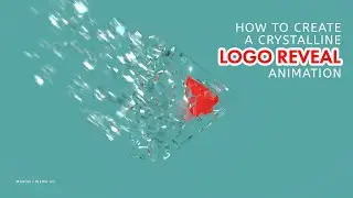 Cinema 4D: How to Create a Crystalline Logo Reveal Animation