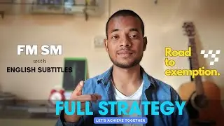 FM SM STRATEGY  | NOTHING ELSE REQUIRED | CA INTER | SHREYANSH GOYAL
