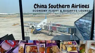 Melbourne Vlog 🇦🇺 | China Southern Airlines | Economy Flight & Business Lounge