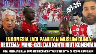 INDONESIAN SUPPORTERS' TAKBIR GOES VIRAL!! GLOBAL MUSLIM FOOTBALL STARS ARE AMAZED BY SEEING INDO...