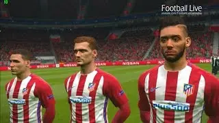 Atletico Madrid vs PSV | UEFA Champions League 2016/2017 | PES 2017 Gameplay PC