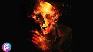 PicsArt GHOST RIDER CONCEPT | PicsArt Editing Tutorial 2020 | Scary Look for Halloween