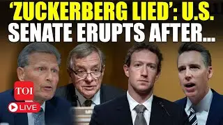 US Senate LIVE: &lsquo;Zuckerberg Himself Approved&hellip;&rsquo;: Trump Aide Shreds AI Head Over &lsquo;Stolen&rsquo; Work