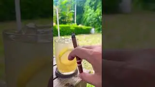 Cigar 💨🔥& Ice Lemon 🧊🍋 #localleisure