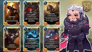 I PUT 6 DIFFERENT NOXUS CHAMPIONS IN MY DECK!! | Mono Noxus deck | Legends of Runeterra