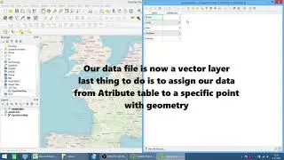 QGIS Tutorial - How to Assign geometry to CSV data