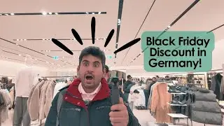 Shopping Mall in Germany | Black Friday Discount | Urdu/Hindi