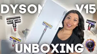Dyson V15 Detect Absolute Unboxing & First Look Review
