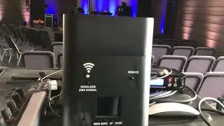 2.4 GHz Wireless DMX Uplights