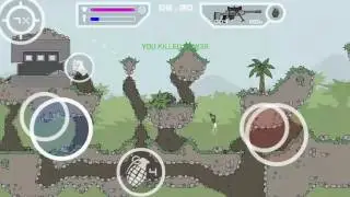 Mini Militia Epic Gameplay 60+ kills [OUTPOST EDITION] HP^POW3R