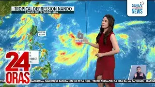 Bagyong Nando na may tsansang maging super typhoon, posibleng mag-landfall o dumikit sa... | 24 Oras