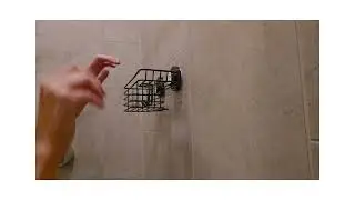 Installation Demo -  Leverloc Shower Caddy!!