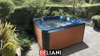 BELIANI - Outdoor Whirlpool SOMBRERO Blau