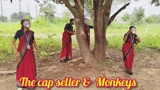 The cap seller & Monkeys story performance by teachers( wisdom high school -raikal)