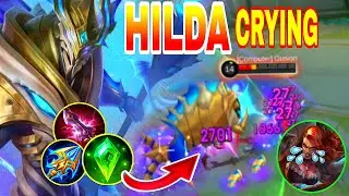 ZHASK XP LANE VS HELDA MLBB🔥BEST BUILD XP LANE #mlbbhighligts #zhaskgameplay