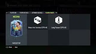 87 Medina Fantasy FUT SBC FIFA 22