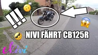 Nivi fährt CB125R !!! PURE SOUND ESKALATION !!! | Motovlog | Nivi