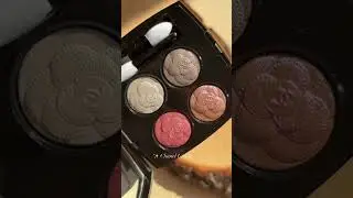 #chanelbeauty 387 Utopia (Les 4 Ombres) eyeshadow quad #luxurybeauty #luxurymakeup
