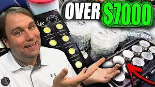 Over $7000 in Silver and Gold BOUGHT at the Coin Show!