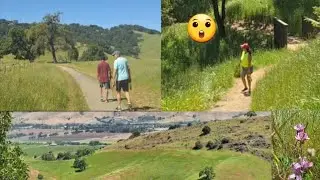 Hiking at Rancho Ca&ntilde;ada del Oro Open Preserves, Morgan Hill Ca