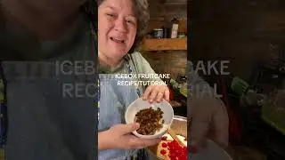 ICEBOX FRUITCAKE- no bake. Easy and delish!