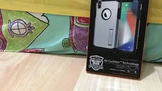 Unboxing Spigen Tough Armor for iPhone X