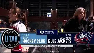FanDuel Sports Network intro to Utah Hockey Club @ Columbus Blue Jackets game