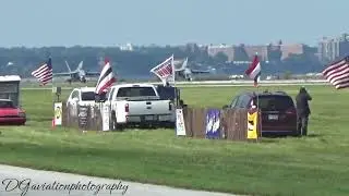 F/A-18E Superhornets Departure: Cleveland National Airshow 2018