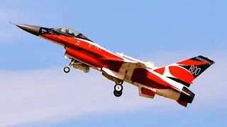 F-16 Viper Full Afterburner Missed Approach into Dirty Roll by Royal Danish Air Force [4K]