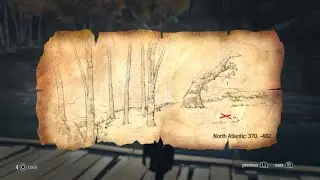 Assassin&rsquo;s Creed Rogue Remastered &ndash; Templar Map Found | Relic Location: North Atlantic (370,-482)