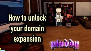 How to UNLOCK  your domain expansion in Roblox Kaizen !