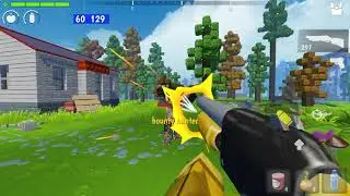 Huntercraft - First Person View (testing) #minecraft #roblox #pixelgun3d #pixelgun #pg3d