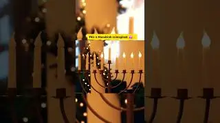 Lighting up tradition with a modern twist. 🕎💡 #ElectricMenorah #HanukkahLights #ModernTradition