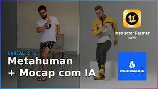 Como Fazer Animação de Mocap Fácil com Metahuman na Unreal Engine 5