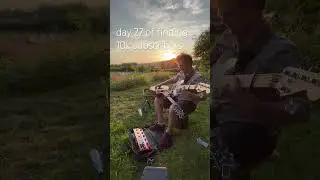 sunset guitar vibes