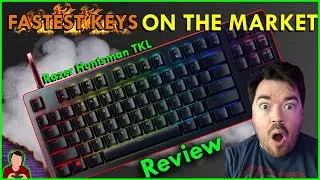 Razer Huntsman Tournament Edition TKL Keyboard Review - It's REALLY Fast