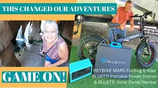 WHO SCORED HIGHER? Heybike Mars E-bike w/ Bluetti EB70S Power Station & SP200 Solar Panel Review