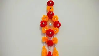 Tea strainer wall hanging #craft#art#diy##viral#youtubevideo#trending#bestoutofwaste#wallhanging