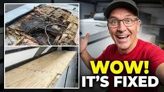 RV Slide Out DESTROYED By Hidden Water Damage - Dicor Airxcel