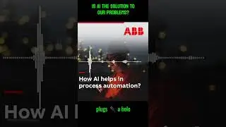 How AI 🧠 can help with industrial 🏭 process automation? #shorts  #ABBAbilityGenix