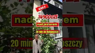 SZOK! Dom NAD JEZIOREM za 149 000 zł?! 🌊 Zamieszkaj OD ZARAZ! #shorts #okazja #bydgoszcz