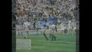 Sandy Jardine tribute - Sandy in Royal blue - R.I.P