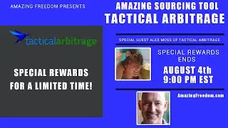 Tactical Arbitrage Webinar with Alex Moss - Claim Discount Code Limited Time!