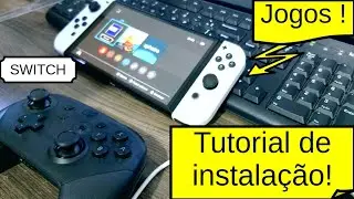 Instala&ccedil;ao novo software nintendo switch via usb