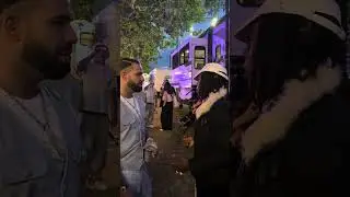 Rema and Drake Backstage at the Wireless Fest 2025