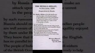 1899 Indian newspapers biased reporting comparing British Raj with Russian Empire.