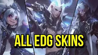 ALL NEW EDG SKINS | Zoe, Aphelios, Viego, Yuumi, Graves | League of Legends